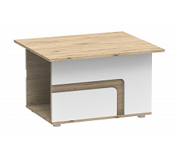 Konferenční stůl APETITO 18, Dub/Bílá