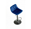 Barová židle H95, modrý Velvet