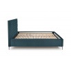 Postel MODULO W2 160 - Čelo postele, Tmavě zelený Monolith 37