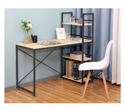 Psací stůl B-036, Dub/černý