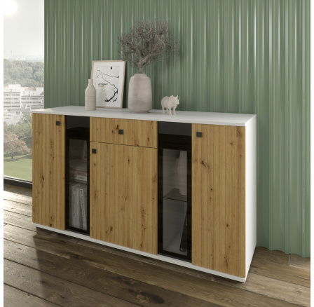 Komoda SALIA Bílá+Artisan