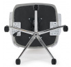 Kancelářská židle, houpací mechanismus, šedá, KA-K2031 GREY