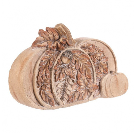 Dýně - dekorace s osvětlením, magnesium, imitace dřeva Dýně - dekorace s osvětlením, magnesium, imitace dřeva