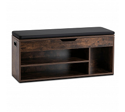 Botník ALEC 100 cm Dub Rustikální/Černý