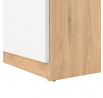 Botník SIMPLICITY 209, Jackson hickory/Bílá