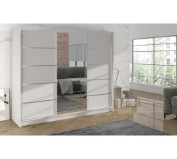 Skříň Debora VI 200 - bílá