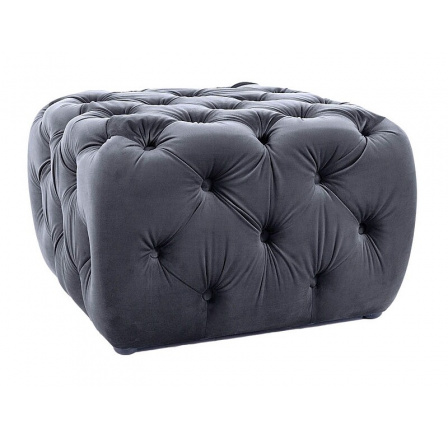 Taburet SOPHIA VELVET, Šedý Bluvel 14