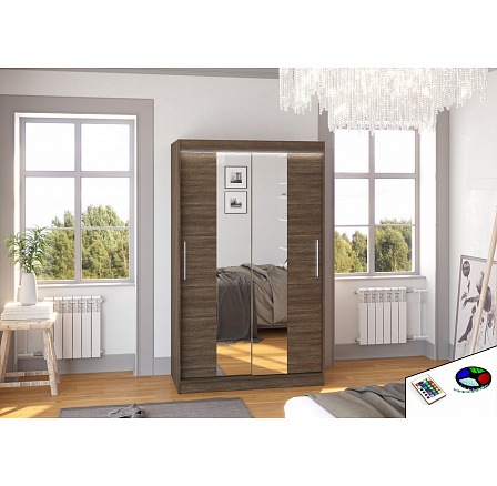 Šatní skříň SANTOS 120 Choco