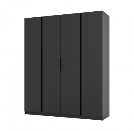 Šatní skříň KAJA BL/BL 4F Šatní skříň KAJA BL/BL 4F