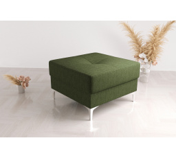 Taburet  ORION s kontejnerem 70 x 70 cm H08 zelená – rychlé odeslání