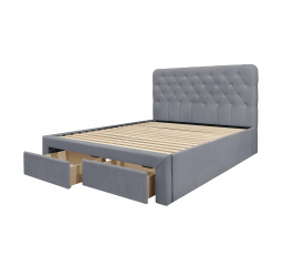 Postel MARISOL 160, Šedá