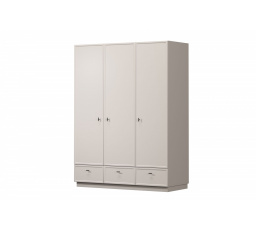 LORINI SKŘÍŇ 150 3D3SZ - kašmír / černá T-lišta / sokl