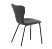 Jídelní židle, šedá, látka, CT-S8010 GREY2