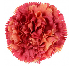 Karafiát - umělý květ, cihlově červený, cena za balení (12 ks)