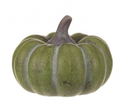 Dýně kulatá bez otvorů - keramika, zelená