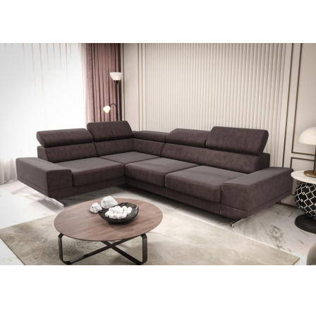 Rohová sedací souprava MILANO II - hnědá , levá Rohová sedací souprava MILANO II - hnědá , levá