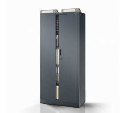 Kovová  skříň  JAN Compact 1750 x 800 x 400 mm, antracitová