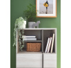 Postel REMO RM16 - 120x200 cm, Dub Wilton bílý/Bílá Lux/Antracit