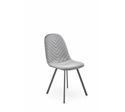 Jídelní židle K462, šedý Velvet