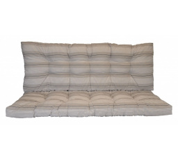 Polstr na zahradní houpačku 130 cm - látka Antik pruh