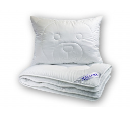 Letní dětský set Medvídek - peřinka a polštářek do postýlky