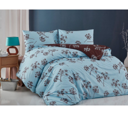 Povlečení francouzské bavlna 240x220,70x90 Liana blue