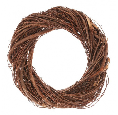 Věnec proutěný - pr. 20 cm, barva přírodní