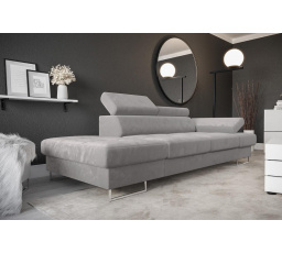 Sofa GALAXY II lenoška 235 cm - šedá, levá strana