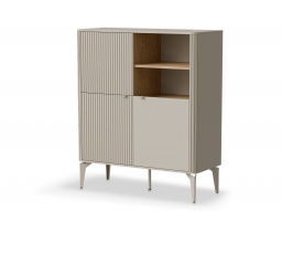 BELUCI KM-2 komoda kašmír / dub cremona