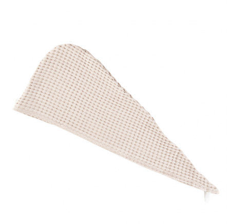 VAFFEL Turban béžový 25x75 cm