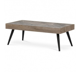 Konferenční stolek 120x60cm, slinutá keramika, mramor, AHG-281 GREY