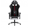 Textilní herní křeslo Player 2.0 King Size, černo-bílé