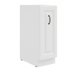 Dolní skřínka STILO - 30 D CARGO BB, Bílá/Bílá