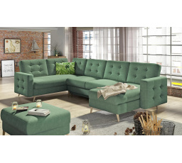 Sedací souprava ve tvaru U ASGARD, Soro 34, Jungle 32 