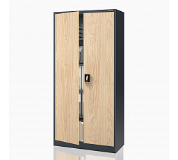 JANA skříň ECO: ANTRACIT RAL7016 + DUB SONOMA H1850*Š900*H400