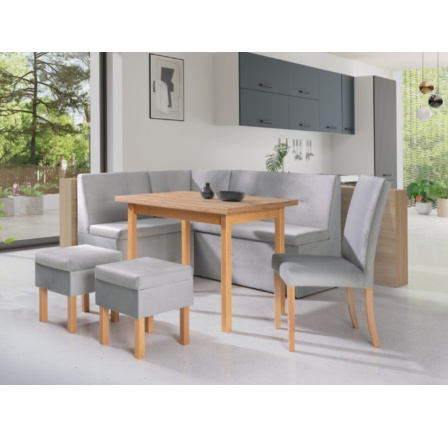 Jídelní stůl SATURN 70×110 cm Přírodní Jídelní stůl SATURN 70×110 cm Přírodní