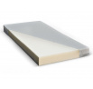 Třílůžková patrová postel s matracemi SORIA White+Gray