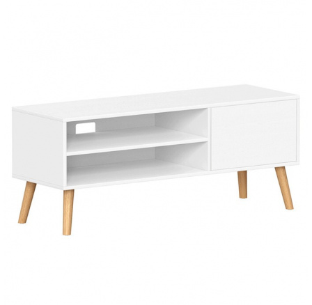 Konferenční stolek 120x40x49cm, mdf, bílá, AKF-E1146 WT