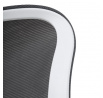 Kancelářská židle, houpací mechanismus, šedá síťovina, KA-C807 GREY