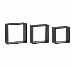 Polička, mdf, šedá, P-008 GREY2