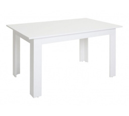 Jídelní stůl STO/138 BIS bílá alpská