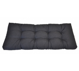 Opěradlový polstr na paletu 120x50 tmavě šedý melír