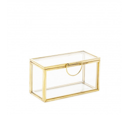 Šperkovnice GRAZIA mini zlatá 9x4x5cm 852690