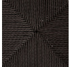 Židle CADERIA pletená hnědá 45x45x76 cm 871349