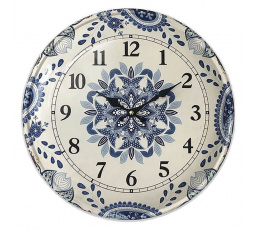 Hodiny nástěnné kov, 35cm