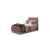 Postel - boxspring ASTER 90x200 cm, Monolith 63 i lemy postele