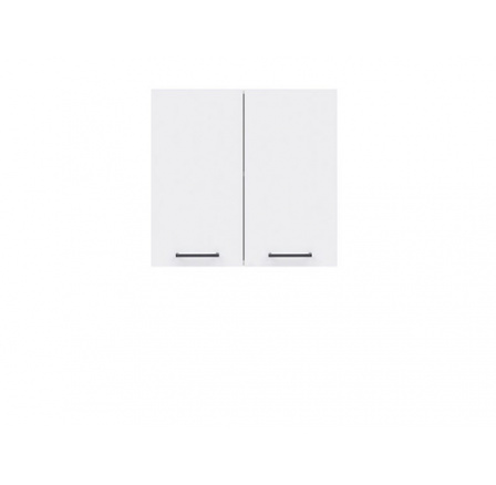 Kuchyňská horní skříňka Junona Line, G2D/60/57, bílá/bílý lesk