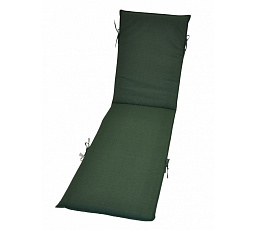 Polstr na lehátko UNI šíře 55 cm barva tmavě zelený melír