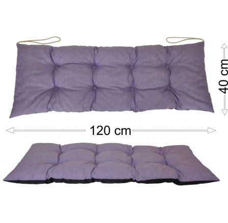 Podsedák 120x40 fialový melír Podsedák 120x40 fialový melír