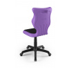 Židle Twist Soft velikost 4, Fialová/Černá
